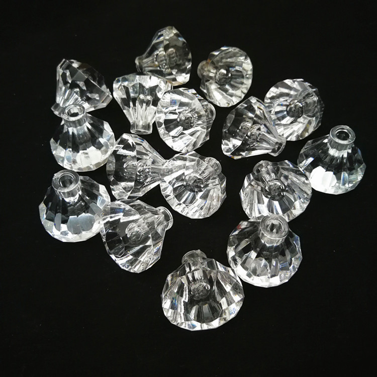 acrylic transparent plastic beads