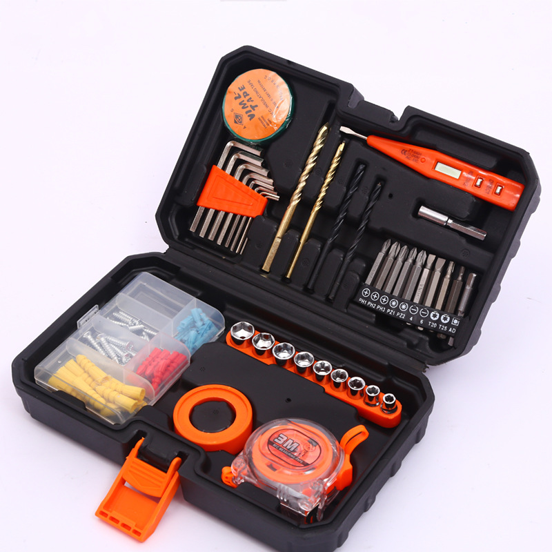 Hogar universal combinación hardware Herramientas traje manual Caja de Herramientas reparación conjunto Personalización de fábrica al por mayor