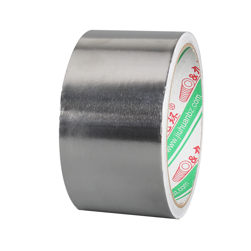Cinta de papel de aluminio autoadhesiva de alta temperatura 4,8 cm/6cm revestimiento de aislamiento de plata cinta de papel de aislamiento al por mayor
