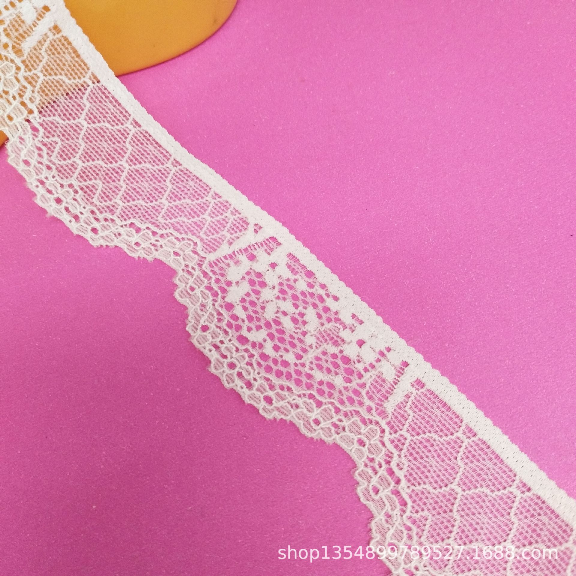 厂家现货批发新款电脑版贾卡3.3cm弹力蕾丝花边内衣内裤花边