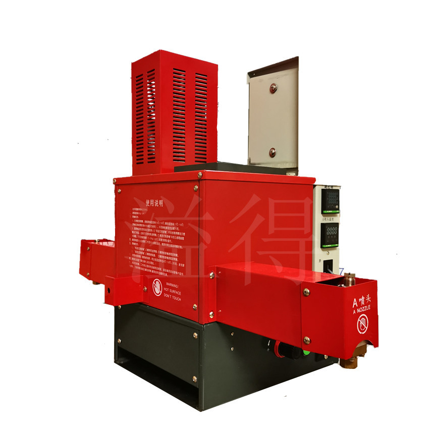 溢得气动式5升双头热熔胶机  可选点胶、喷条、喷雾涂布胶机设备