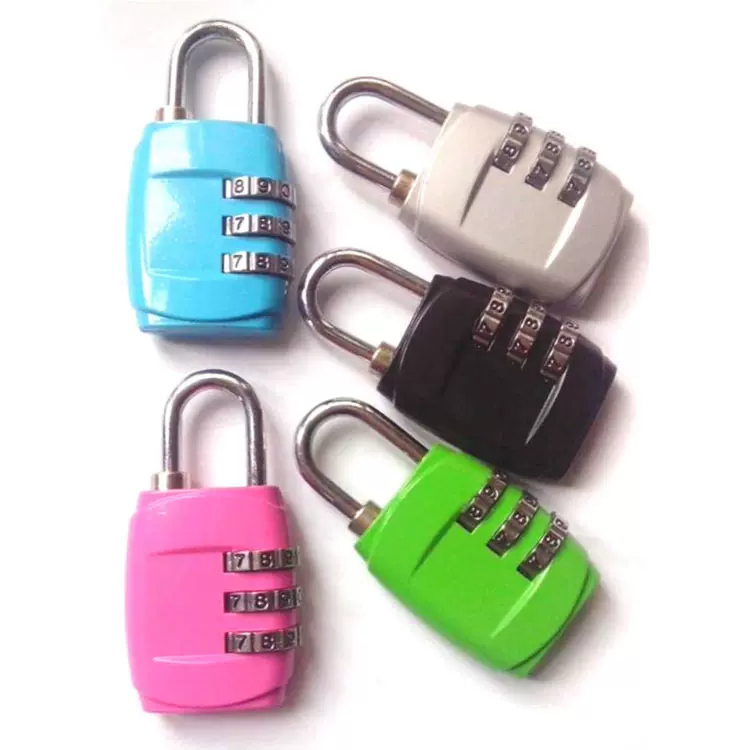 密码挂锁防护数字密码XA011旅行箱厂家直销精密箱包锁