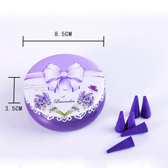 Bulk Lavender Tower Aroma Round Iron Box Conical Aroma, Delight Body and Mind, Toilet Deodorizing Indoor Aroma