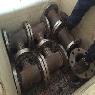 Factory wholesale DN800 2S403 standard steel exhaust tee mud discharge tee flange tee