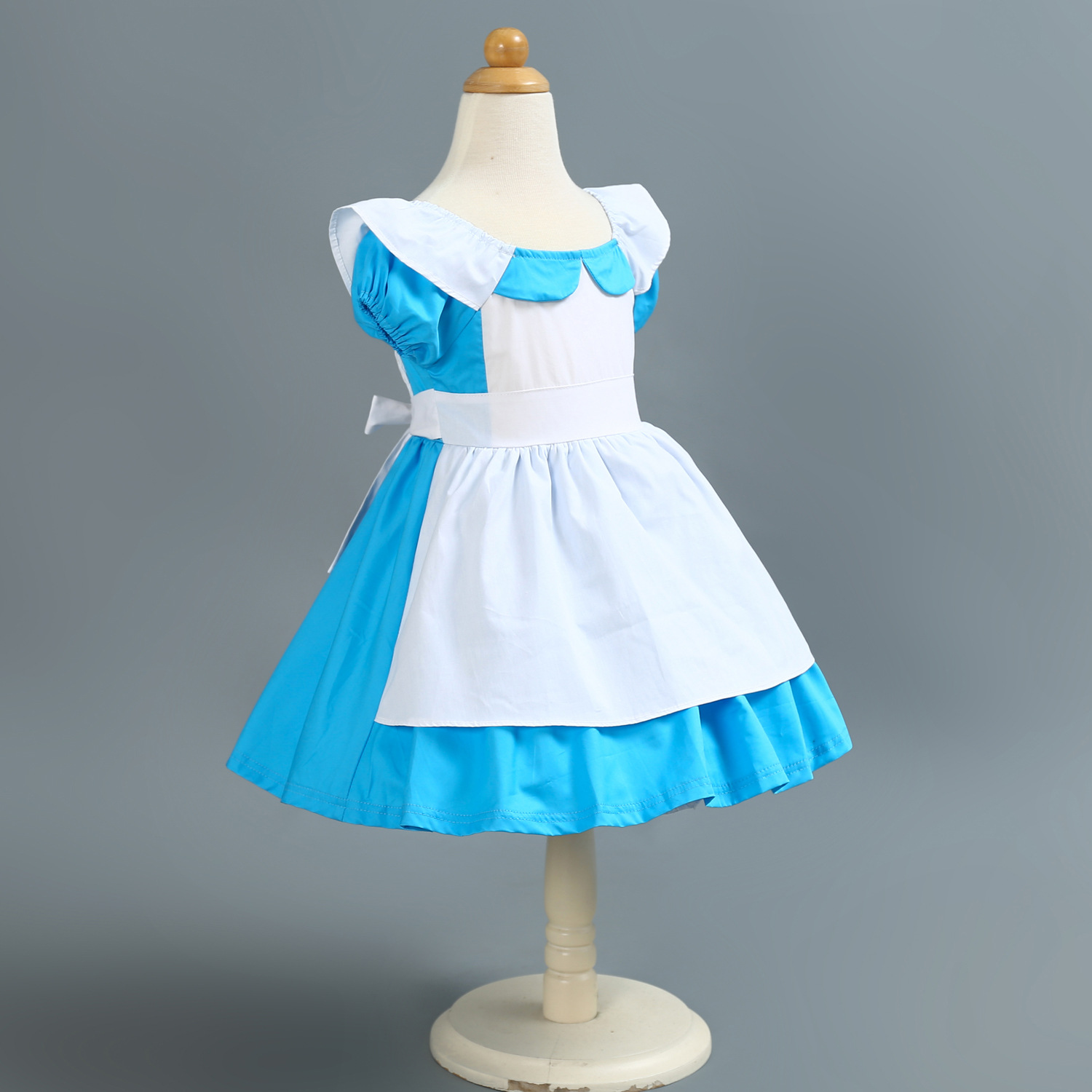 Falda infantil europea y americana ins transfronteriza exclusiva 2019 vestido de princesa para niñas falda de algodón de seda Aili cumpleaños falda de Halloween
