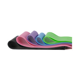 Yoga pull band latex elastic thin circle rehabilitation fitness resistance band pull sheet squat hip exercise butt abuse circle