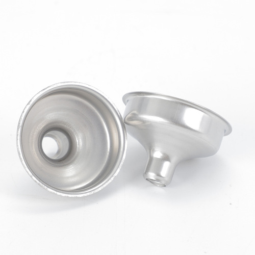 Factory wholesale stainless steel small funnel outdoor camping hip flask original matching funnel style funnel