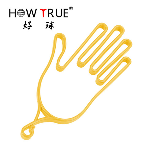 Manufacturer recommended golf glove support, portable plastic glove support, golf accessories