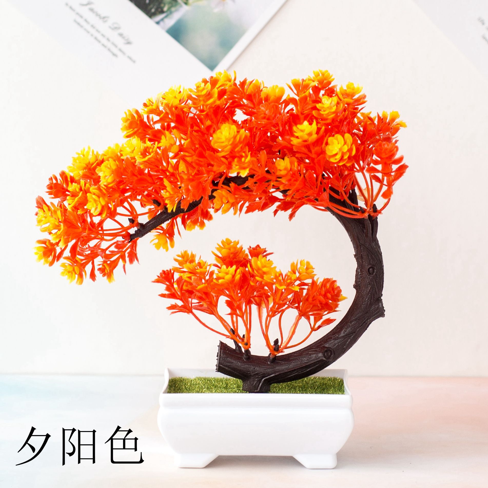 Artificial plants, creative small decorative flowers, home decor
