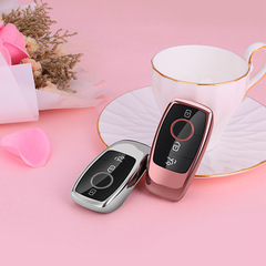適用2019款奔馳E級鑰匙包 E200L E300L E320L新S級新C級 保護套殼