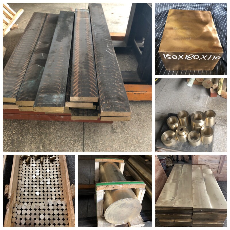 Nickel Aluminum Iron Bronze Rod Qal9-4 Chromium Zirconium Copper Tin Phosphorus Bronze Tungsten Copper Manganese Brass Sleeve High Strength Brass Plate