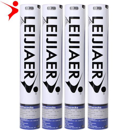 LEIJIAER 1001 durable badminton table slim head training ball badminton family entertainment type 12 pieces