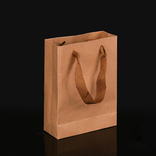 Supply of multi-size and multi-color kraft paper bags, clothing gift bags, advertising bags, logo thickened handbags