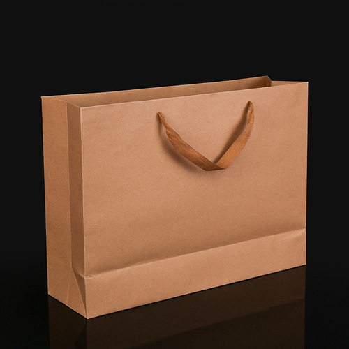 Supply of multi-size and multi-color kraft paper bags, clothing gift bags, advertising bags, logo thickened handbags
