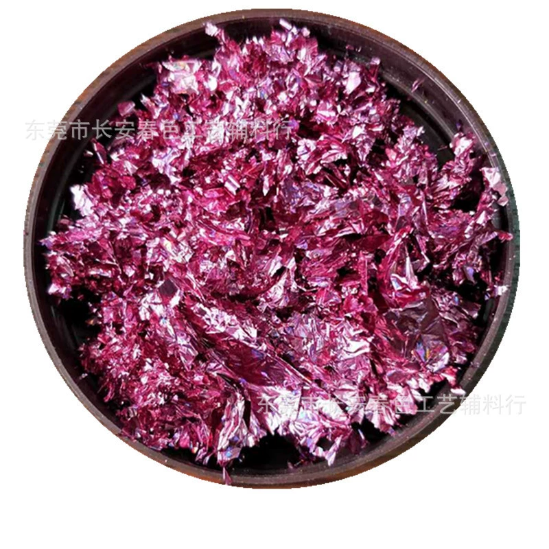 Supply laser foil flower dot laser laser laser seven-color reflective effect 100g one piece