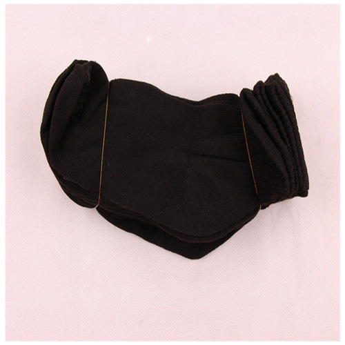 Solid color foot bath socks street stall men's cheap sports socks polyester cotton adult mid-tube gifts Zhuji street stall supply