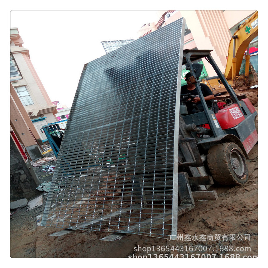 镀锌钢格板水沟盖板踏步板钢格板车道格栅板沟盖板价格优惠