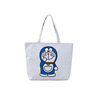 Cartoon shopping bag, shoulder bag for leisure, capacious one-shoulder bag