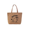 Cartoon shopping bag, shoulder bag for leisure, capacious one-shoulder bag