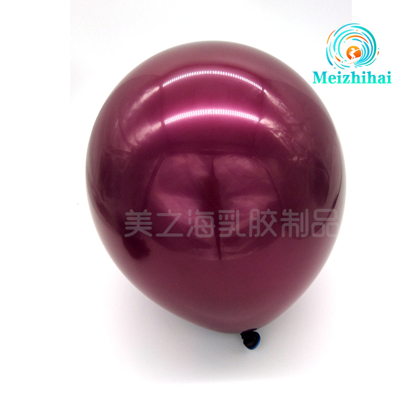 Personalizada doble globo de espesor doble bola de boda decoración de la casa de bodas logotipo de impresión diseño de cumpleaños escena de compromiso