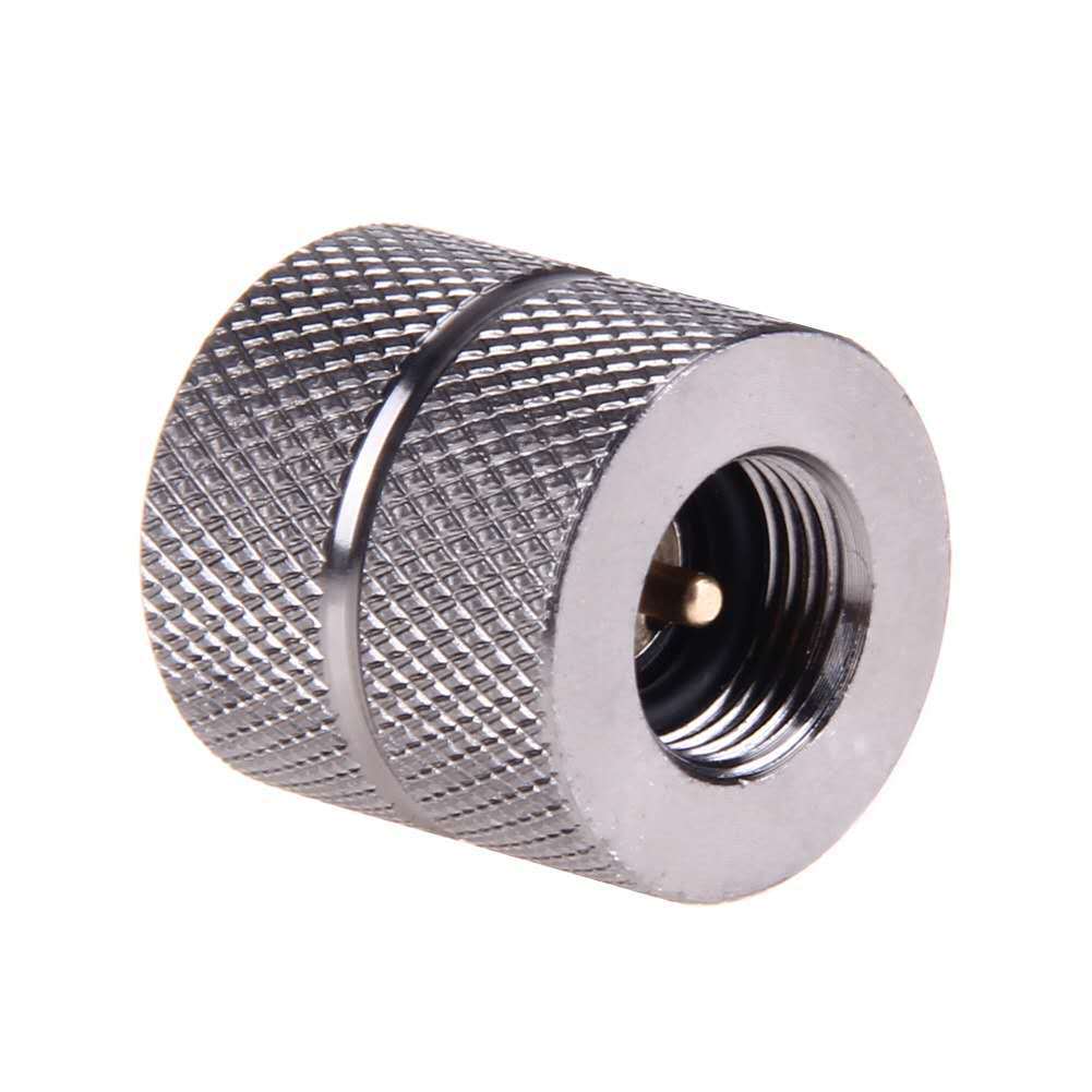 扁气罐充气阀 户外扁罐回收接头阀门 扁气罐转换器 野营装备配件