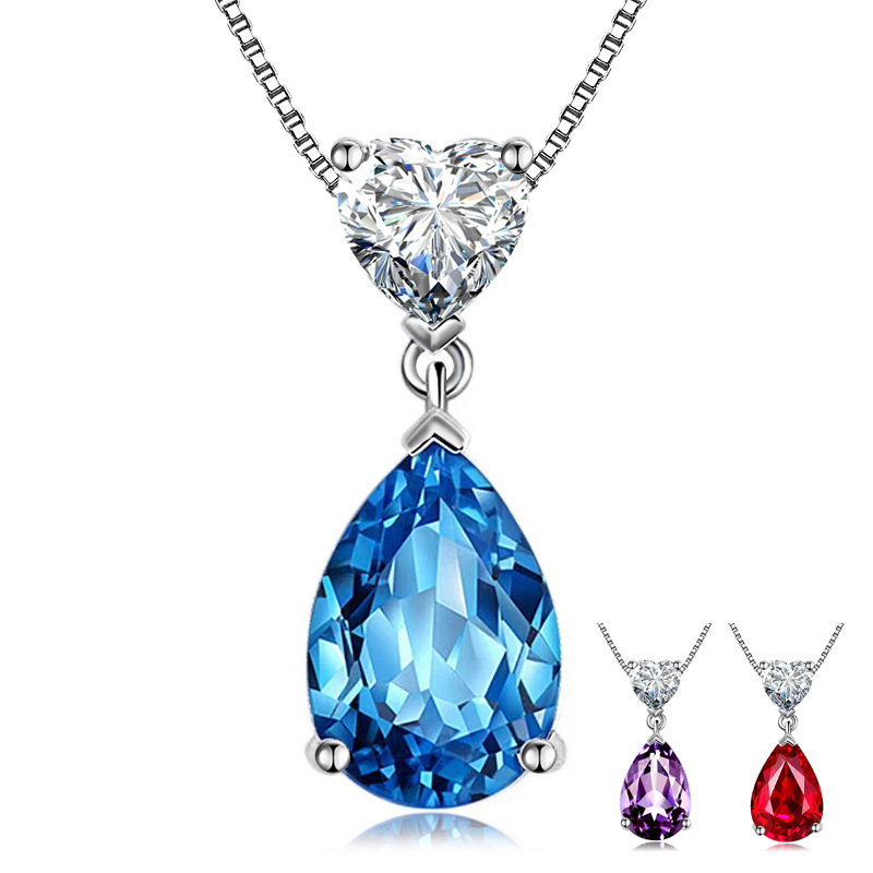 fashionable pendant with zircon