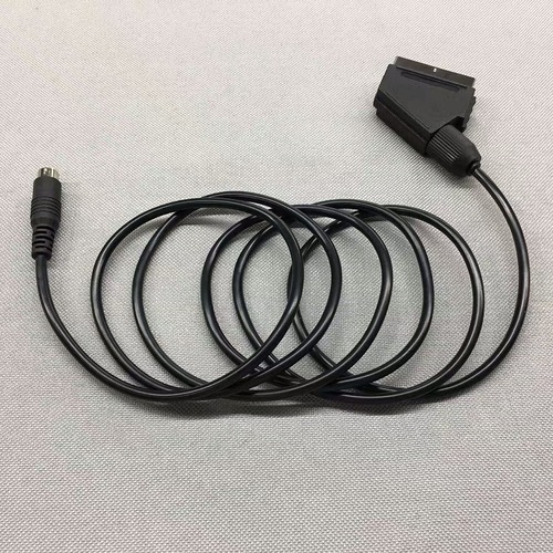 Sega MD2/3 second and third generation SCART RGBS European standard broom head SEGA MD2 color monitoring audio and video cable