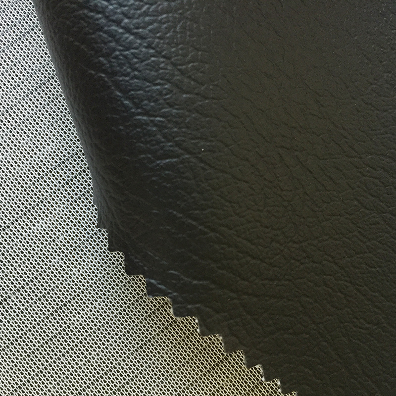 宝瑾皮革树皮纹0.7mmPVC汽车坐垫脚垫内饰家具沙发皮革面料人造革