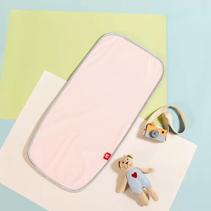 赫美毛巾布床中床婴儿床双面可水洗透气冬夏凉席隔尿垫凉感透气