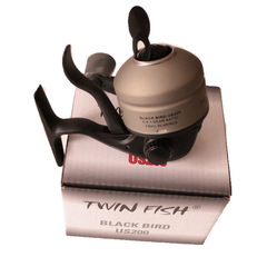 跨境黑燕US200/SP35內線封閉輪路亞手剎紡車輪魚線輪UNDER SPIN