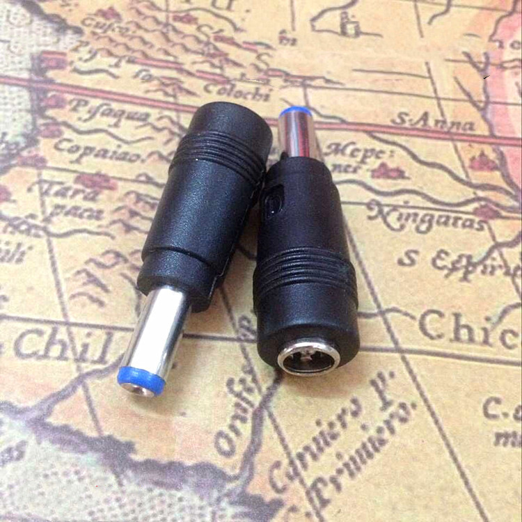 DC转换头 DC5.5*2.5母转5.5*2.1公笔记本电源转换头 适配器转换头