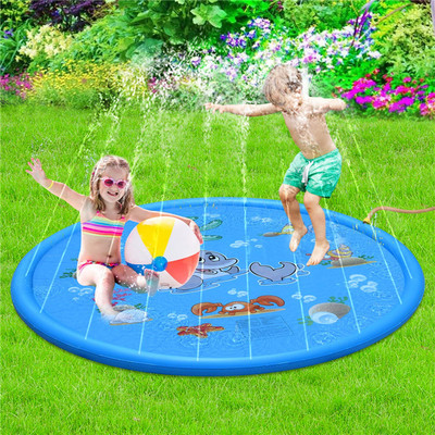 Дорожная игрушка для игр в воде, колечки, надувной игровой коврик, динозавр