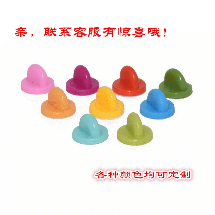 厂家生产 黑色彩色塑胶蝴蝶帽 环保可过检测徽章配件蝴蝶扣刺马针