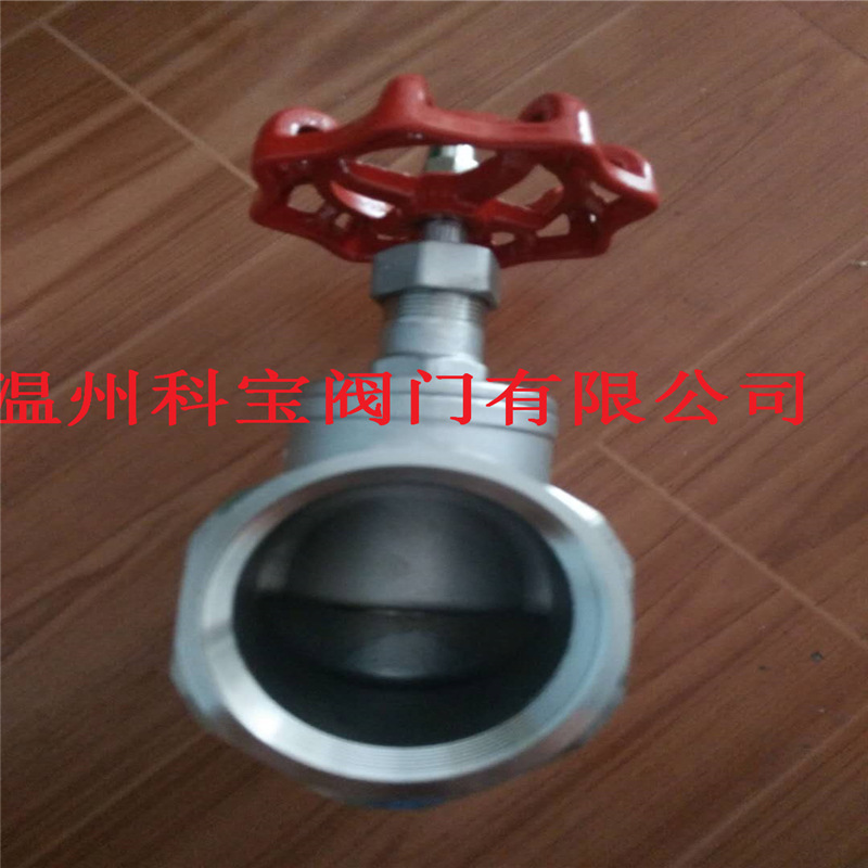 DN80 304/CF8 200WOG不锈钢内螺纹闸阀PT/NPT