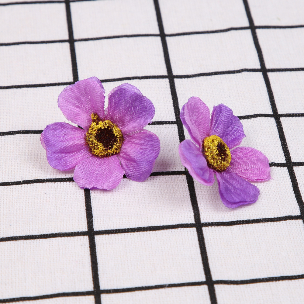 Artificial hoja de arce ramas cebolla orquídea Rosa girasol flor DIY hecho a mano accesorios fotografía decorativa