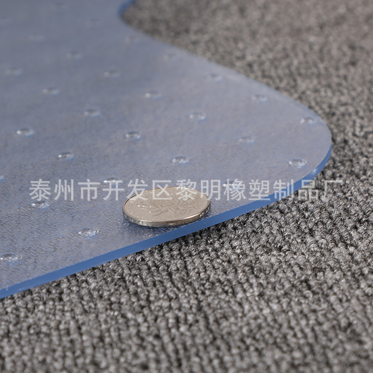 Exportación de Amazon PVC silla de plástico Mat polea silla Mat alfombra de protección del piso fábrica al por mayor suministro