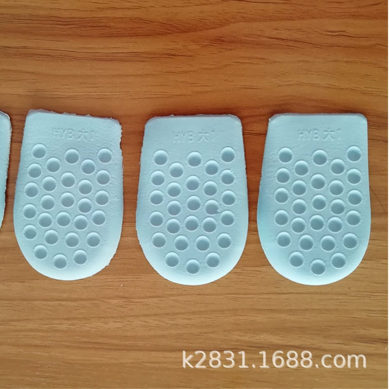 Латексная стелька материал для обуви в горошек внутренняя повышающая амортизирующая подушка для пятки латексная спортивная стелька половинная накладка латексная стелька