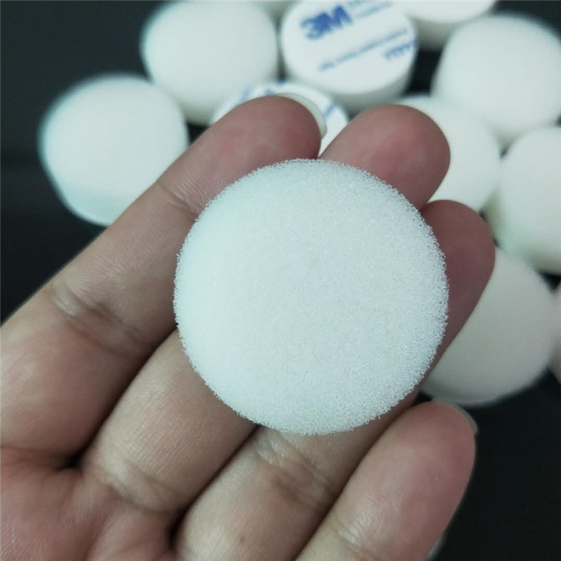 Wholesale ADAR white sponge 50*10T makeup puff delicate sponge breathable cosmetic air cushion sponge
