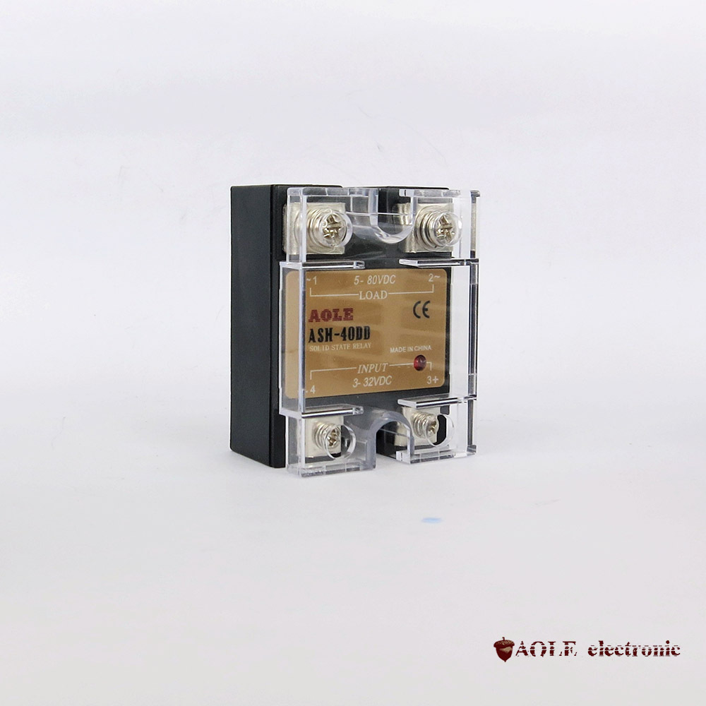 AOLE奥乐单相直流固态继电器ASH-40DD(现货）量大包邮