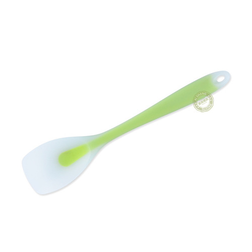 Silicone kitchenware food supplement spatula integrated duck tongue shovel mixing salad spatula non-stick special small shovel manufacturer