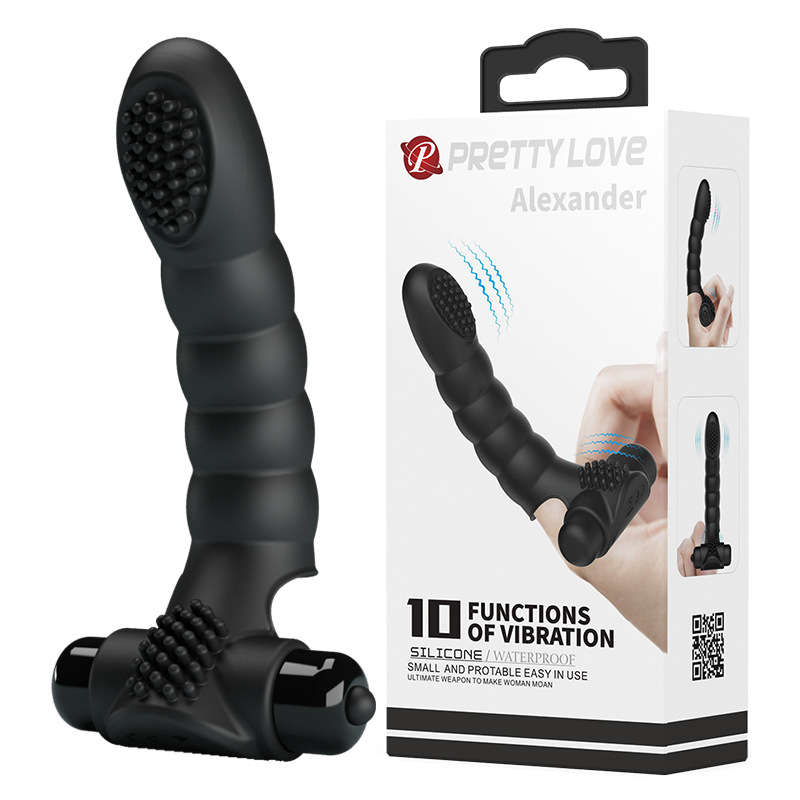 Silikon fingervibrator för par och erotiska äventyr_voghion.com