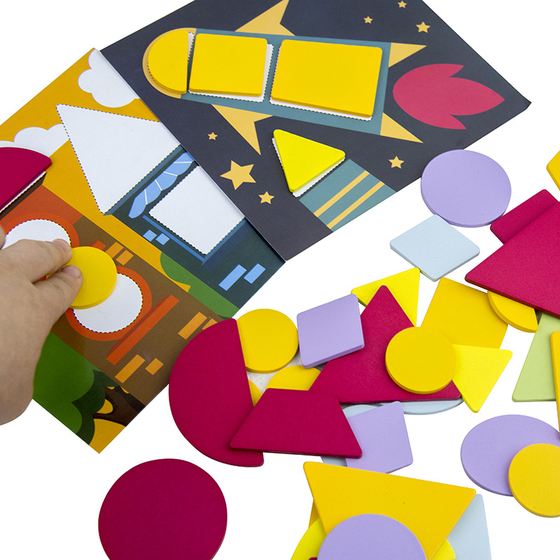 Rompecabezas de educación temprana para niños rompecabezas de Desarrollo Educativo juguete de madera jardín de infantes variedad creativa niños y niñas regalo