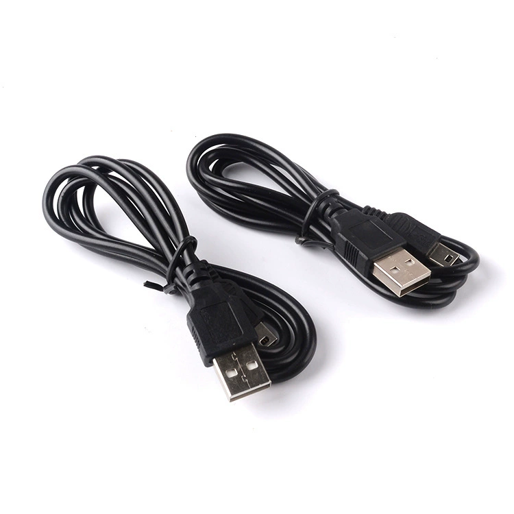 Mini5p data cable four -core 80cm copper line v3 charging transmission electronic dog pen recorder USB data cable