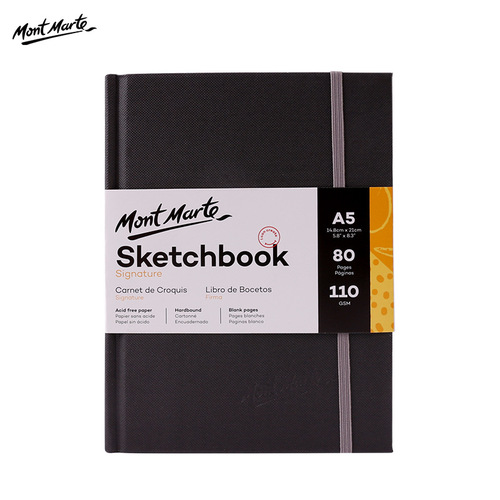 Montmartre a4 sketchbook 80 pages 110g hard surface sketchbook cross-border wholesale thickened paper 8k sketchbook