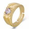 Trend wedding ring for beloved, zirconium, European style, wholesale