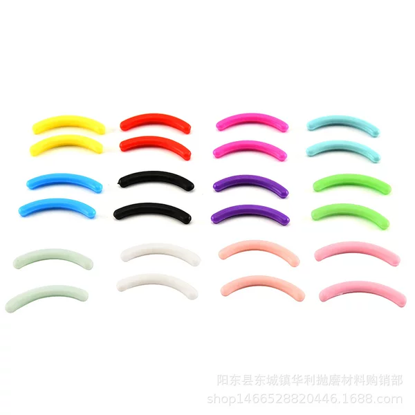 Eyelash Curler Adhesive Strip Eyelash Applicator Replacement Pads Partial Eyelash Curler Beauty Tool Silicone Silicone Eyelash Curler