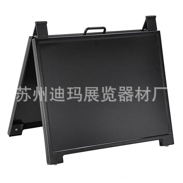 迪玛展示-厂家供应出口美国澳大利亚白色PVC塑料双面海报架