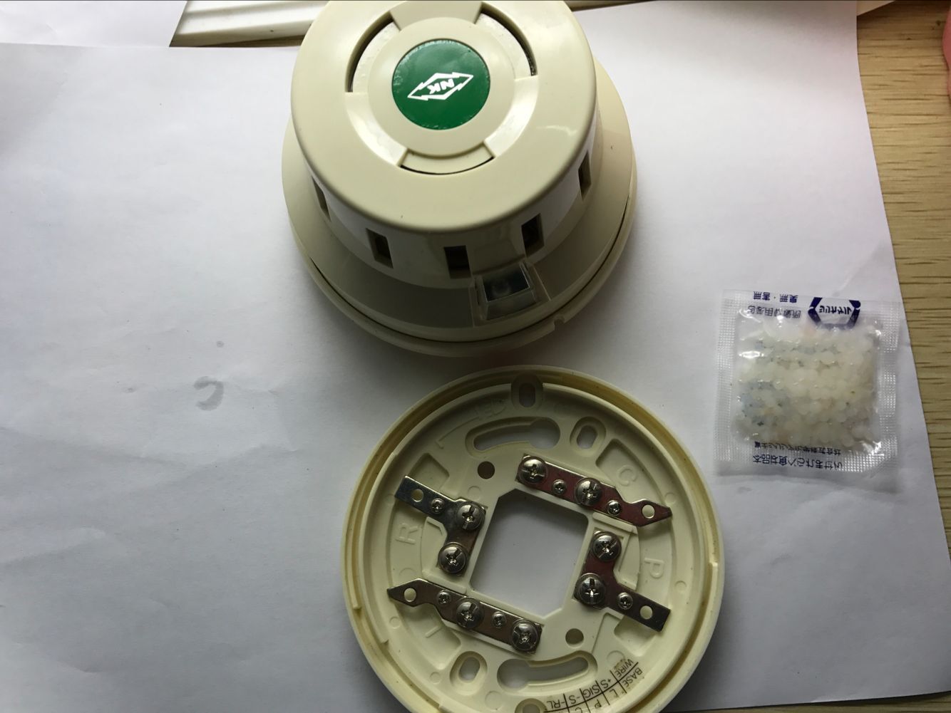 日探NITTAN 类比离子感烟探头 NID-58-AS 全新包邮顺丰闪电发