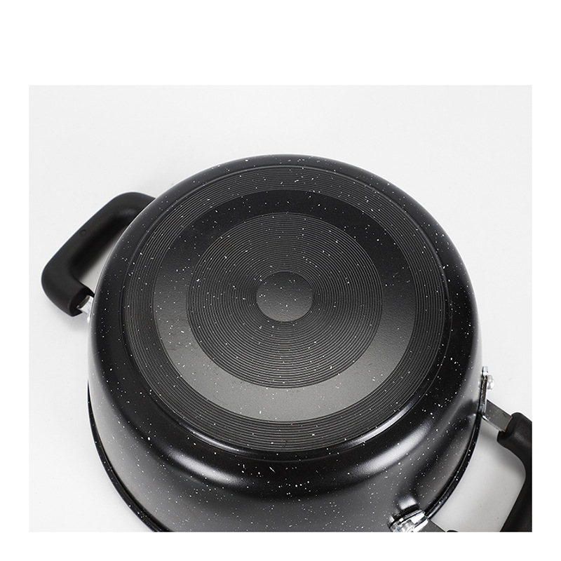 Wok Sopa olla sartén traje de cocina estufa de gas antipalo olla hogar olla conjunto de tres piezas al por mayor