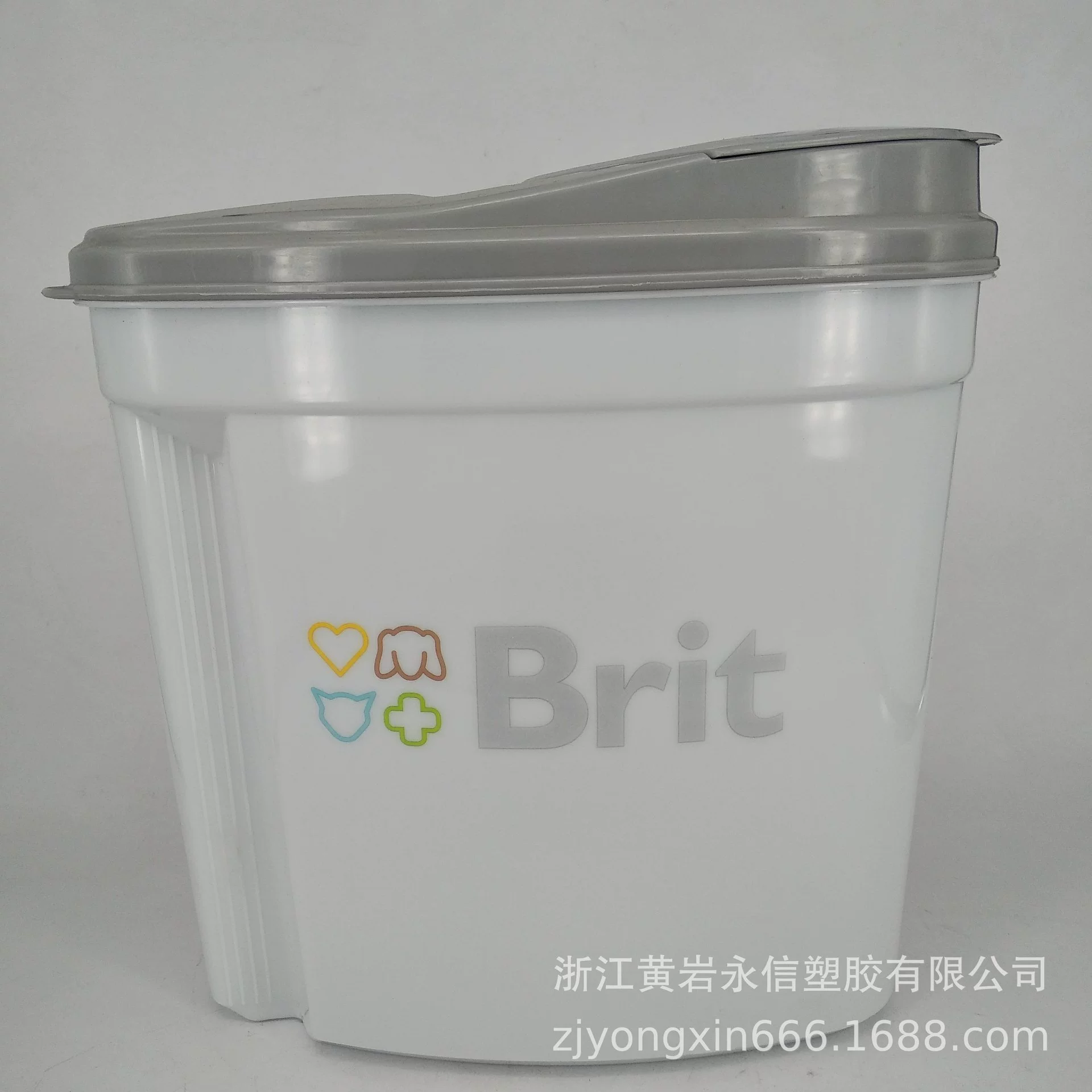 Рекомендация высокого качества - герметичное пластиковое ведро для корма для домашних животных, ведро для корма для собак, ведро для кошачьего корма из полипропилена, ведро для хранения корма для домашних животных